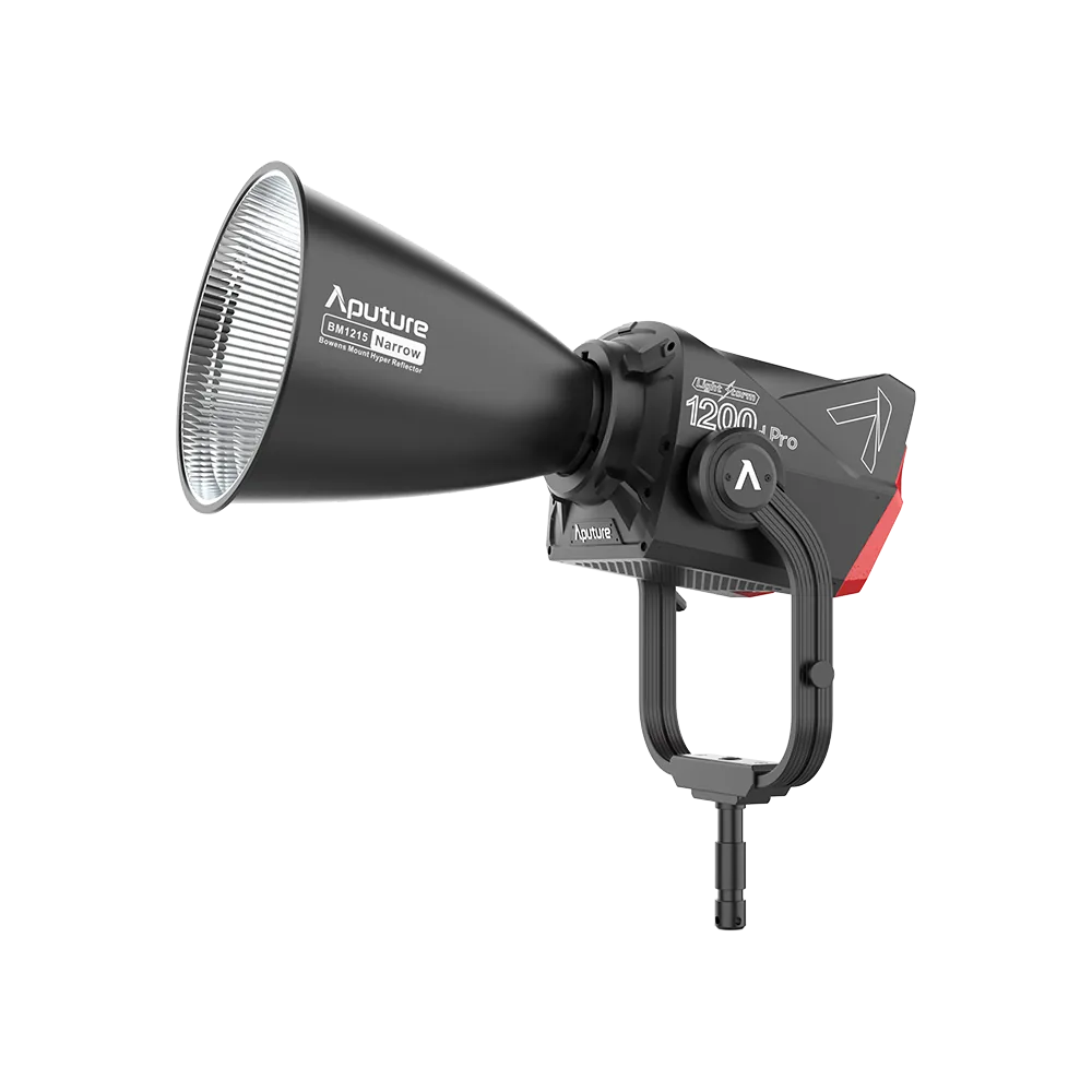 Aputure LS 1200d Pro daylight light with reflector and yoke