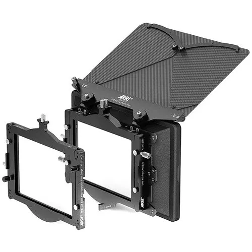 ARRI LMB 4×5 clamp-on matte box with top flag and removable third filter stage