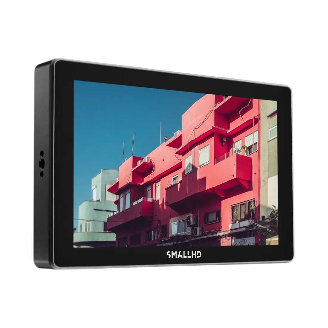 SmallHD Cine 7 monitor, front three-quarter view