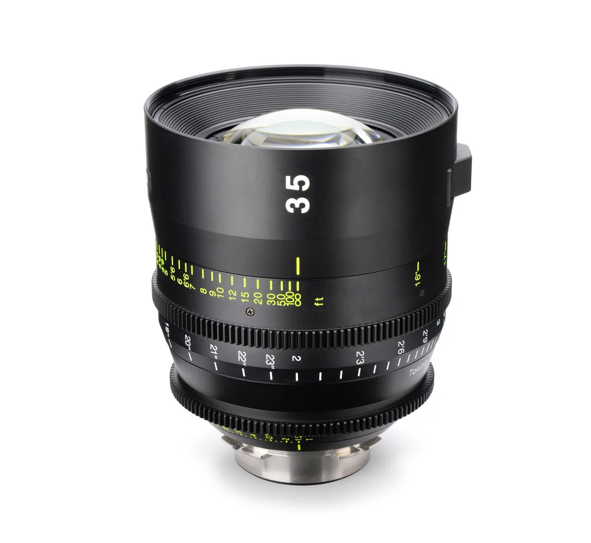 Standard Tokina Cinema Vista 35mm T1.5 prime lens in PL mount